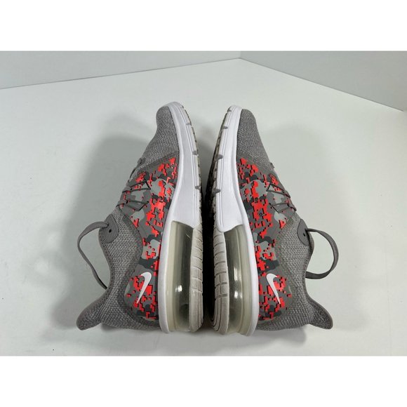 Nike Womens Air Max Sequent 3 C Running Shoes Gray AJ0005-101 Textile 7.5M - Picture 3 of 8